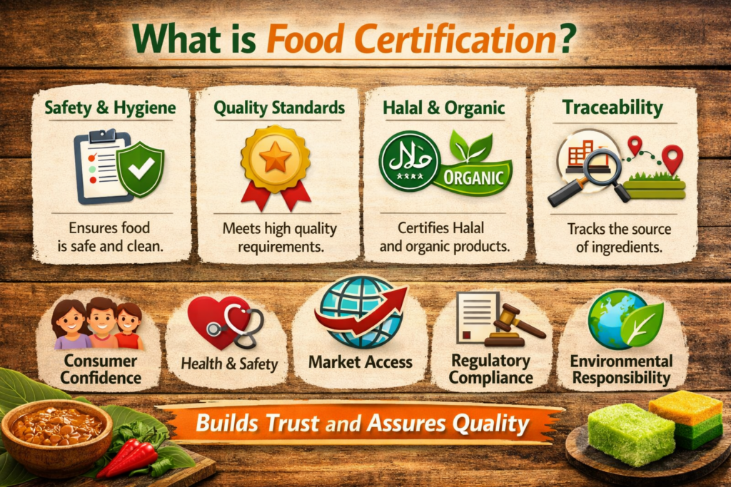 what is food certification malaysia