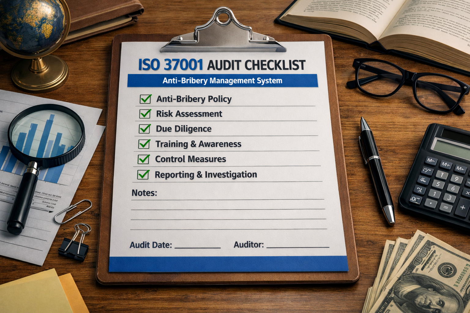 iso 37001 audit checklist