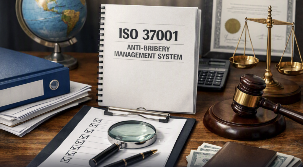 Documents for ISO 37001 certificate