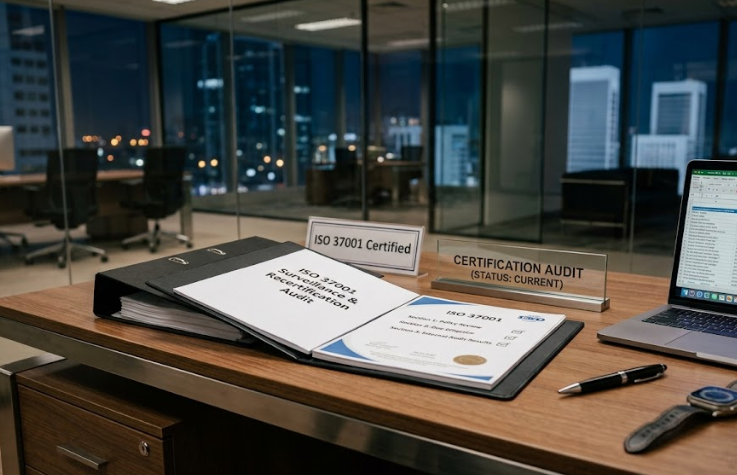 iso37001 Surveillance Audits and Recertification